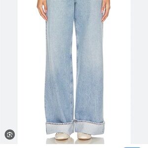 Agolde Light Blue Flare Jeans